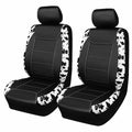 AUTO PLUS Universal Printing Faux Leather Car Seat Covers Fit For Most Car SUV Truck Van Car Accessories Interior