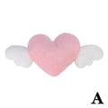 Heart-Shaped Car Headrest Plush Love Neck Pillow Super Soft Plush For Car Seat Cushion Universal Interior Car Accessories