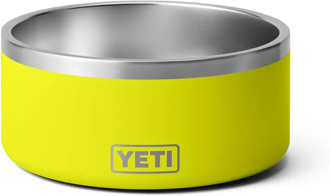 YETI 8, Stainless Steel, Non-Slip Dog Bowl, Holds 64 Ounces