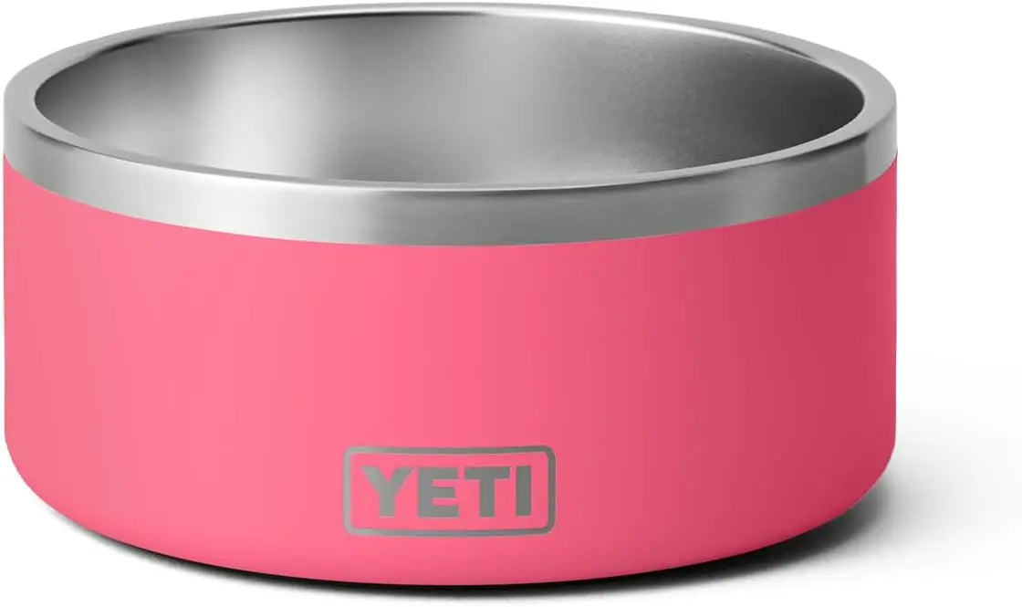 YETI 8, Stainless Steel, Non-Slip Dog Bowl, Holds 64 Ounces